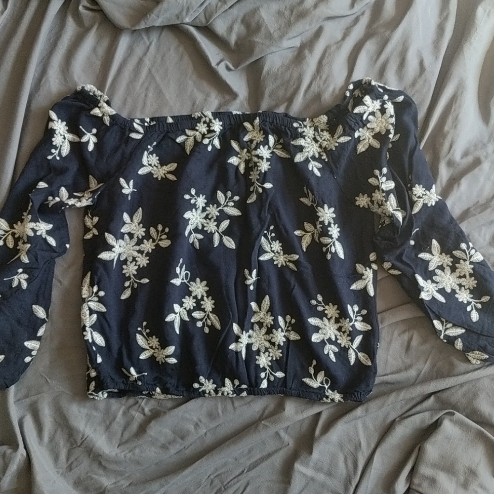 Off the shoulder blouse